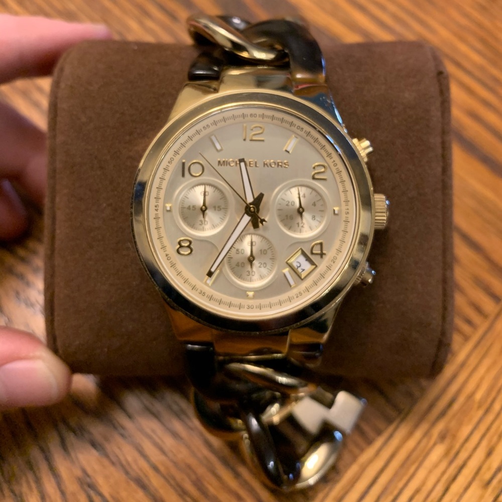 Michael Kors Women’s Watch - Gold and Tort